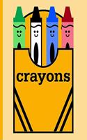 Box of Crayons for Coloring
