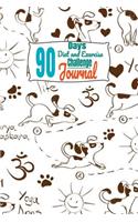 90 Days Diet And Exercise Challenge Journal