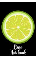 Lime Notebook: Funny Lime Planner Notebook, Monthly & Weekly Activity Schedule Book, Daily Diary Journal