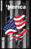 'Merica: Composition Notebook For Kids, College Kids, And Any Occasion