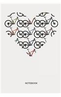 Notebook: MTB Mountain Bike Notebook Mountain Bike Gift for cyclists, kids, men and women who love cycling, mountain biking and bicycle adventures