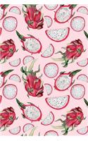 Pitaya Notebook: Dot Grid Journal, Softcover (6x9 Inches) with 120 Pages