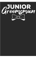 Junior Groomsman: Lined Journal Lined Notebook 6x9 110 Pages Ruled
