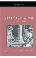 Keyboard Music Before 1700