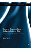 Beyond Communal and Individual Ownership