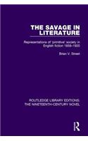The Savage in Literature