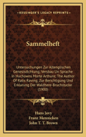 Sammelheft