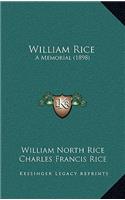 William Rice