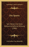 Das Sparen