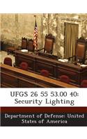 Ufgs 26 55 53.00 40: Security Lighting(English)
