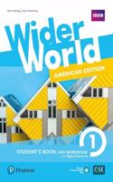 Wider World American Edition 1 Student Book & Workbook for Pack