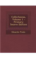 Collectaneas, Volume 1