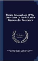 Simple Explanations Of The Great Game Of Football, With Diagrams For Spectators