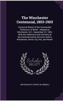 The Winchester Centennial, 1803-1903