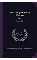 Proceedings of Annual Meeting