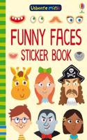 Funny Faces Sticker Book x 5 pack