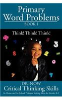 Primary Word Problems Book 1