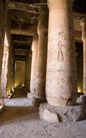 Interior of Temple of Abydos Egypt Journal