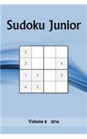 Sudoku Junior: Volume 8 2016: Volume 8 2016