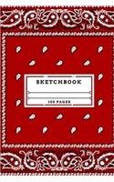 Sketchbook - Red Bandana Art Sketch Book