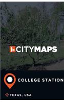 City Maps College Station Texas, USA