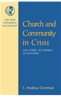 Church and Community in Crisis