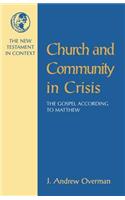 The Church and Community in Crisis