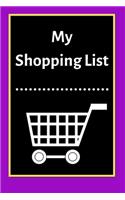 My Shopping List