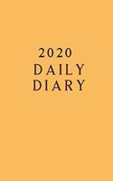 2020 Daily Diary: Lined Notebook / Journal Gift, 120 Pages, 6x9, Soft Cover, Matte Finish