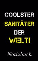 Coolster Sanitäter Der Welt Notizbuch