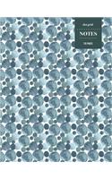Dot Grid Notes 110 Pages: Cactus Floral Notebook for Professionals and Students, Teachers and Writers - Succulent Pattern -