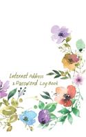 Internet Address & Password Log Book