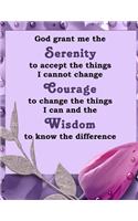 God Grant Me The Serenity