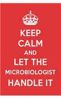 Keep Calm and Let the Microbiologist Handle It: The Microbiologist Designer Notebook