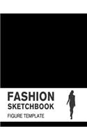 Fashion Sketchbook with Figure Template