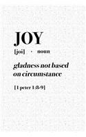 Joy - Gladness Not Based on Circumstance