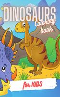 Dinosaurs Coloring Book For Kids: Great Gift for Boys and Girls, Ages 4-8