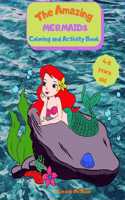 Amazing Mermaids Coloring and Activity Book