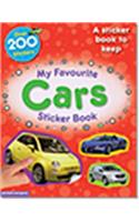 My Favourite Cars Sticker Book: A Sticker Book to Keep