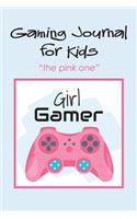 Gaming Journal for Kids the pink one