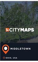 City Maps Middletown Ohio, USA