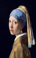 Daily Organizer and Planner: The Girl With A Pearl Earring by Johannes Vermeer: 180 Day 8x10 Journal Notebook Day Planner