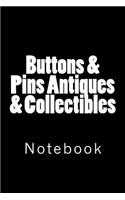 Buttons & Pins Antiques & Collectibles