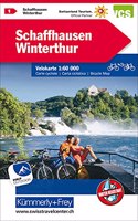 Schaffhausen / Winterthur cycle map