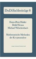 Mathematische Methoden Der Kryptoanalyse