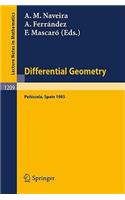 Differential Geometry, Peniscola 1985