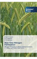 Real Time Nitrogen Fertilization