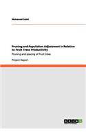 Pruning and Population Adjustment in Relation to Fruit Trees Productivity