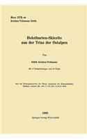 Holothurien-Sklerite aus der Trias der Ostalpen: (Sitzungsberichte der Österreichischen Akademie der Wissenschaften)