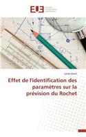 Effet de l'Identification Des Paramètres Sur La Prévision Du Rochet